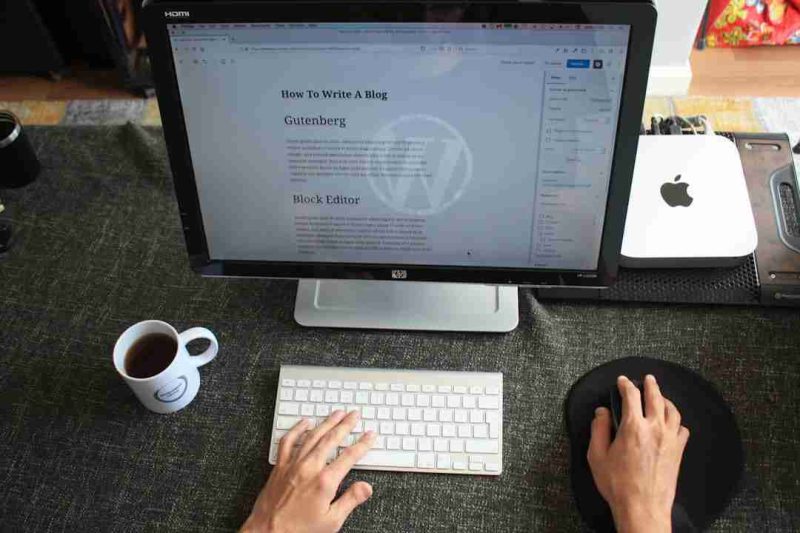 writing a blog post